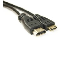 Кабель мультимедійний HDMI A to HDMI C (mini), 2.0m PowerPlant (KD00AS1273) 