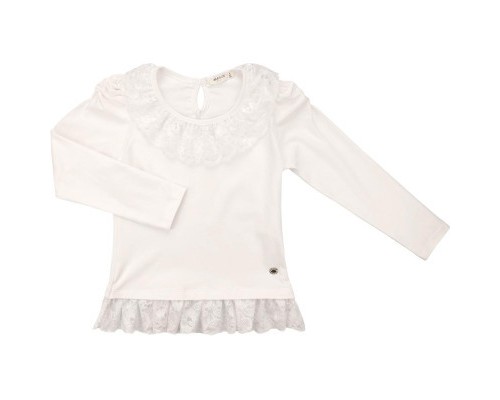 Кофта дитяча Breeze з мереживом (11179-152G-beige)