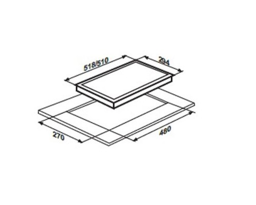 Варочна поверхня Liberty PG3121BG-CCAV (455)