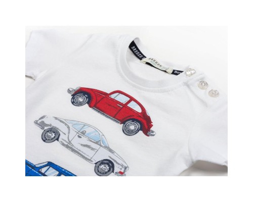 Набір дитячого одягу Breeze з машинками (12365-80B-blue)