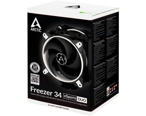 Кулер до процесора Arctic Freezer 34 eSports DUO White (ACFRE00061A)