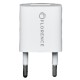 Зарядний пристрій Florence 1USB 1A + microUSB cable white (FL-1000-WM)