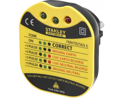 Детектор будівельний Stanley для розеток (FMHT82569-6)