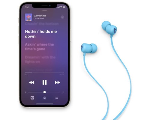 Навушники Beats Flex All-Day Wireless Flame Blue (MYMG2ZM/A)