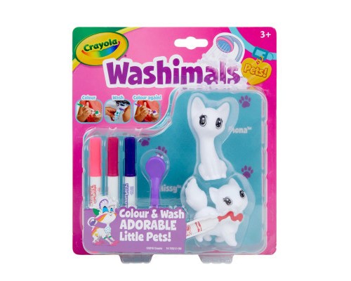 Набір для творчості Crayola Washimals Котики (256366.106)