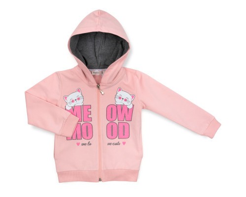 Спортивний костюм дитячий Breeze з котиками (15229-86G-pink)