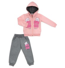 Спортивний костюм дитячий Breeze з котиками (15229-86G-pink)