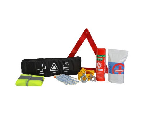 Набір техдопомоги Poputchik автомобіліста компакт 
