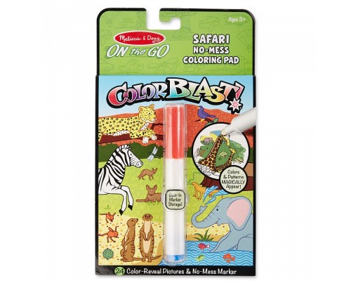 Набір для творчості Melissa&Doug чарівна розмальовка Сафарі (MD30515)