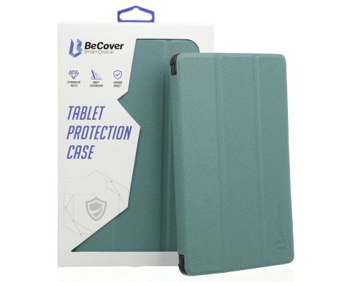 Чохол до планшета BeCover Samsung Tab S7 FE 12.4 SM-T730/SM-T735/S8 Plus 5G SM-X800/SM-X806 Dark Green (706701)
