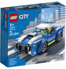 Конструктор LEGO City Поліцейський автомобіль 94 деталі (60312)