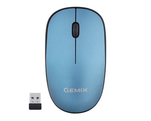 Мишка Gemix GM195 Wireless Blue (GM195Bl)