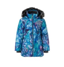 Куртка дитяча Huppa MELINDA 18220030 блакитний з принтом 110 (4741468974569)