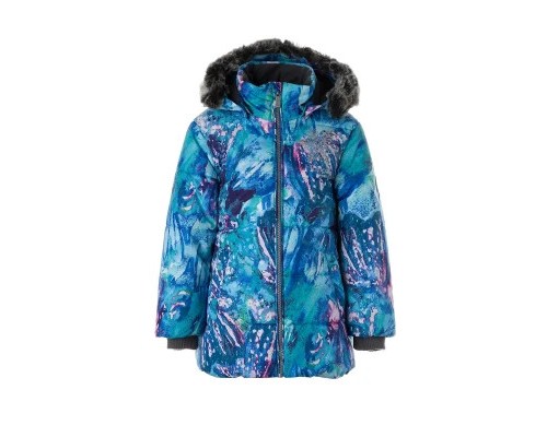 Куртка дитяча Huppa MELINDA 18220030 блакитний з принтом 110 (4741468974569)