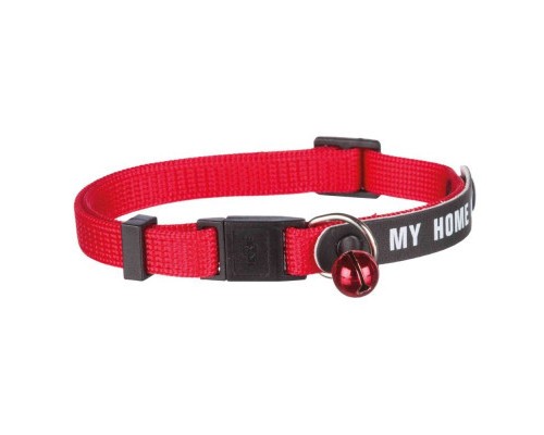 Нашийник для тварин Trixie My Home нейлон з адресником (4011905041803)