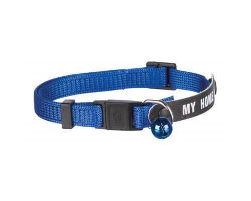 Нашийник для тварин Trixie My Home нейлон з адресником (4011905041803)