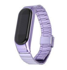 Ремінець до фітнес браслета Armorstandart Metal Band Link 603 для Xiaomi Mi Band 6/5 Light Purple (ARM59067)