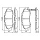 Гальмівні колодки Bosch 0 986 461 142
