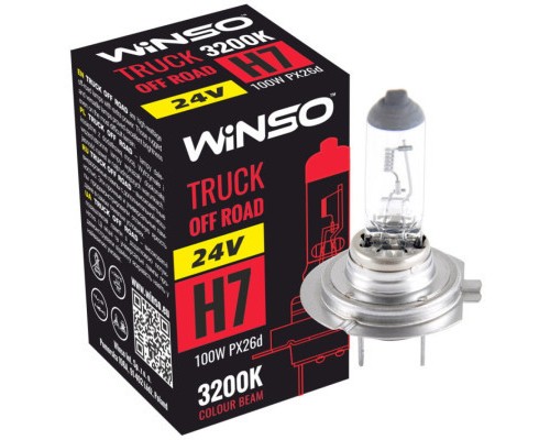 Автолампа WINSO H7 TRUCK OFF ROAD 100W (724710)