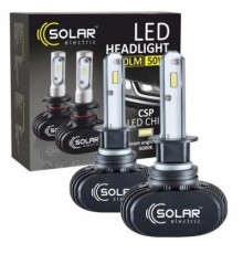 Автолампа SOLAR HB4 LED 12/24V 40W 5000Lm 6000K, CSP1860 (8206)