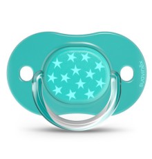 Пустушка Suavinex Basics 0-6 міс. 2 шт, зелена (307639/1)