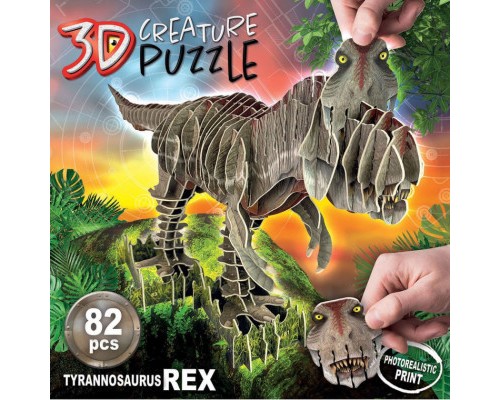 Пазл Educa 3D T-REX 82 елементів (6337222)