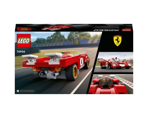Конструктор LEGO Speed Champions 1970 Ferrari 512 M 291 деталь (76906)