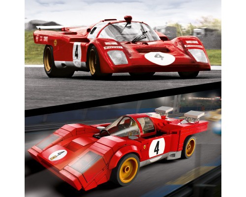Конструктор LEGO Speed Champions 1970 Ferrari 512 M 291 деталь (76906)