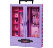 Ігровий набір Barbie Бузкова шафа для одягу (HJL65)
