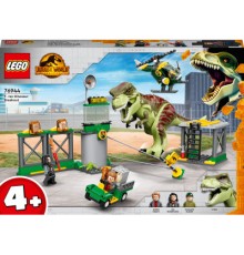 Конструктор LEGO Jurassic World Втеча Тиранозавра 140 деталей (76944)