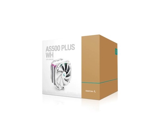Кулер до процесора Deepcool AS500 Plus WH (R-AS500-WHNLMP-G)