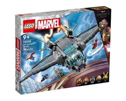 Конструктор LEGO Super Heroes Квінджет Месників 795 деталей (76248)