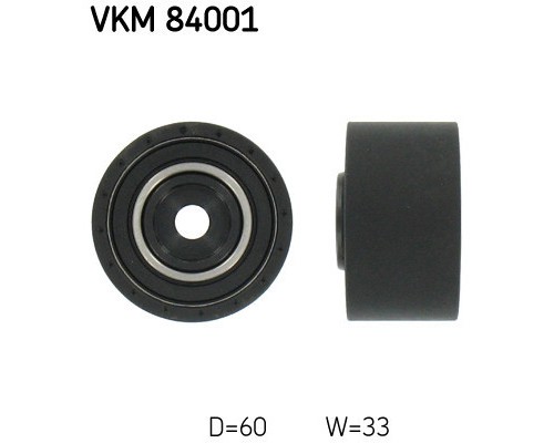 Ролик натягувача ременя SKF VKM 84001
