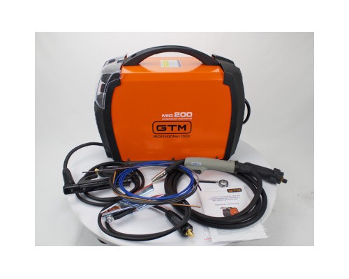 Зварювальний апарат GTM MIG-200SP LCD 200A 220В Double puls (MIG-200SP LCD)
