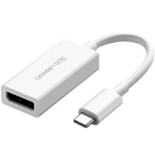 Перехідник USB-C to DisplayPort Adapter MM130 white Ugreen (40372)