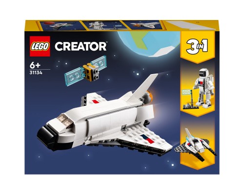 Конструктор LEGO Creator Космічний шатл 144 деталей (31134)