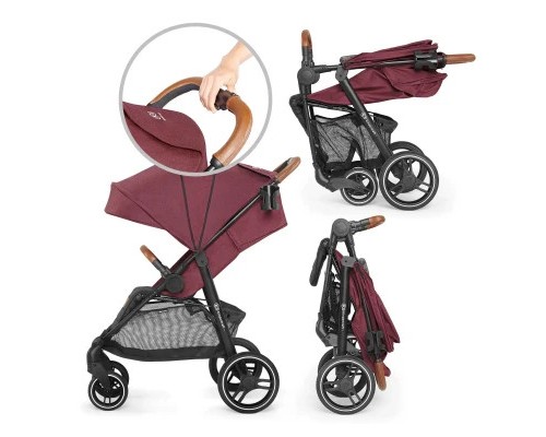 Коляска Kinderkraft Grande 2020 Burgundy (KKWGRANBRG000N) (5902533913190) Коляска Kinderkraft Grande 2020 Burgundy (KKWGRANBRG000N) (5902533913190)