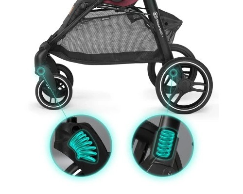 Коляска Kinderkraft Grande 2020 Burgundy (KKWGRANBRG000N) (5902533913190) Коляска Kinderkraft Grande 2020 Burgundy (KKWGRANBRG000N) (5902533913190)