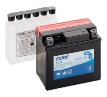 Акумулятор автомобільний EXIDE AGM 4Ah Ев (-/+) (70EN) (ETX5L-BS)