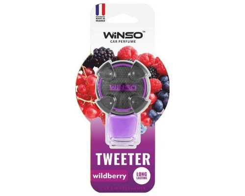 Ароматизатор для автомобіля WINSO Tweeter Wildberry 8мл (530790) 