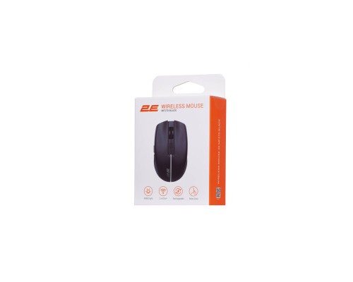 Мишка 2E MF270 Silent Rechargeable Wireless Black (2E-MF270WBK.)