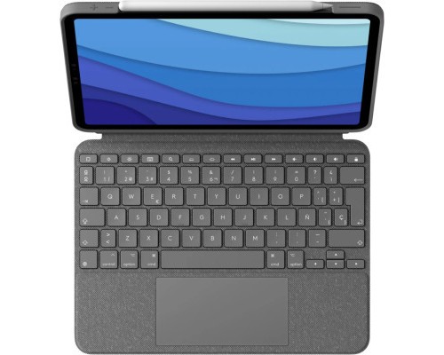 Чохол до планшета Logitech Combo Touch for iPad Pro 12.9-inch (5th generation) - GREY - UK (L920-010214)