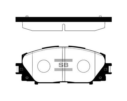 Гальмівні колодки HI-Q SP1377
