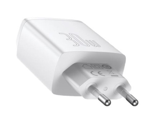 Зарядний пристрій Baseus Compact Quick Charger 2U+C (CCXJ-E02)