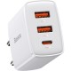 Зарядний пристрій Baseus Compact Quick Charger 2U+C (CCXJ-E02)