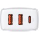 Зарядний пристрій Baseus Compact Quick Charger 2U+C (CCXJ-E02)