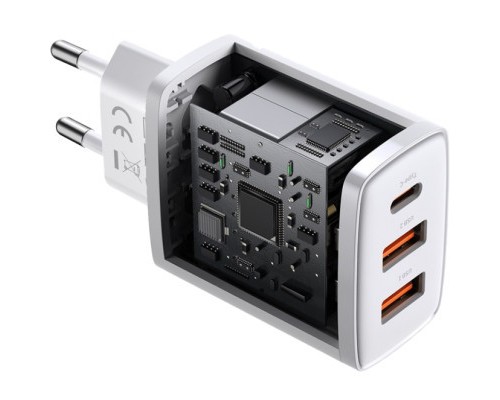 Зарядний пристрій Baseus Compact Quick Charger 2U+C (CCXJ-E02)