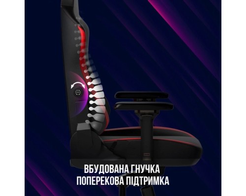 Крісло ігрове Lorgar Embrace 533 Black/Red (LRG-CHR533BR)