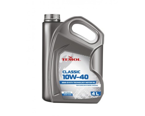 Моторна олива TEMOL Classic 10W40 4л (TEMOL 62893)