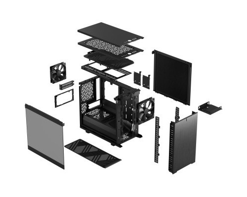 Корпус Fractal Design Define 7 Nano - Black TG Light (FD-C-DEF7N-02)